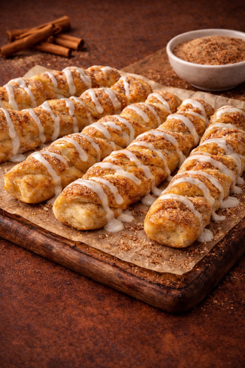 Cinnamon Bread Twists